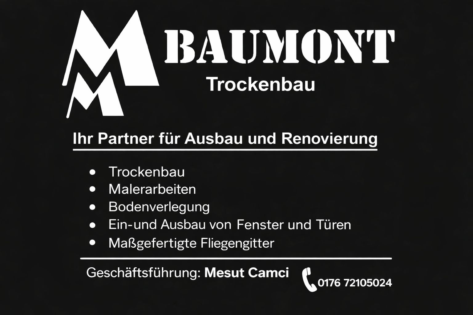 Baumont Trockenbau Logo